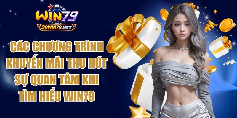 Các chương trình khuyến mãi thu hút sự quan tâm khi tìm hiểu Win79